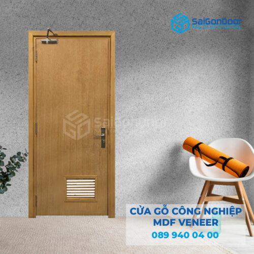Cửa Gỗ MDF Veneer P1L1-SGD