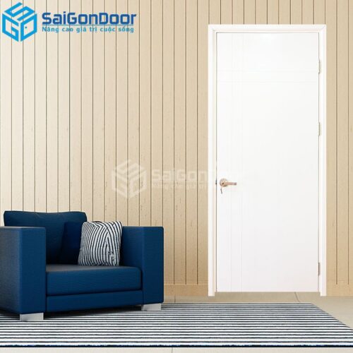 Cửa Gỗ MDF Veneer P1R4-C1-MDFV-SGD