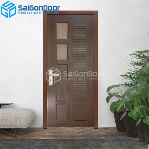 Cửa Nhựa Giả Gỗ Đài Loan YC-26-DL-SGD
