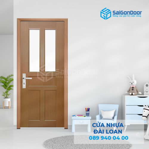 Cửa Nhựa Giả Gỗ Đài Loan YK-20 2-SGD