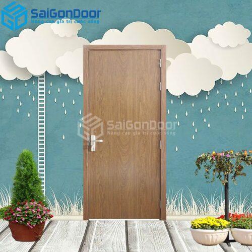 Cửa Nhựa Gỗ Composite P1-CP-SGD