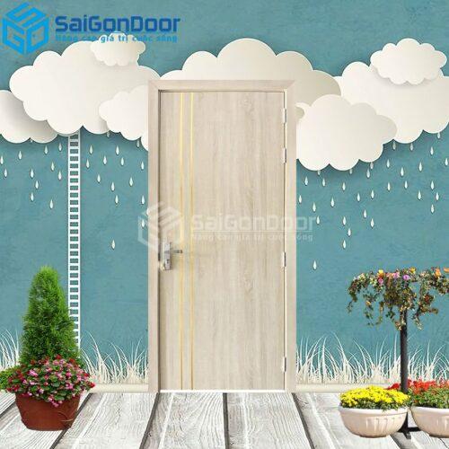 Cửa Nhựa Gỗ Composite P1R2 2-CP-SGD