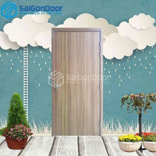 Cửa Nhựa Gỗ Composite P1R2-CP-SGD