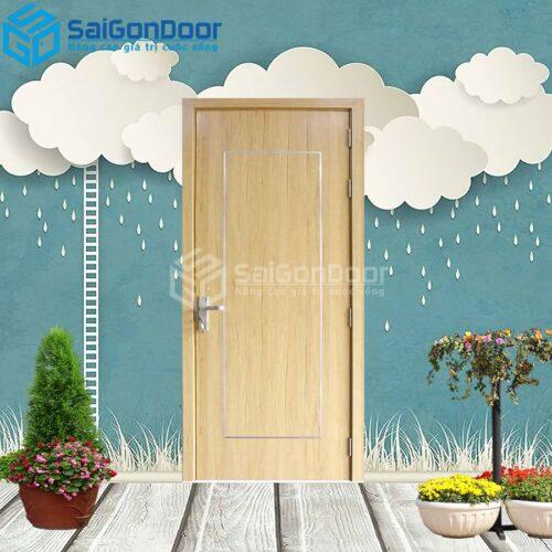 Cửa Nhựa Gỗ Composite P1R4-CP-SGD