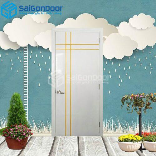 Cửa Nhựa Gỗ Composite P1R4a 2-CP-SGD